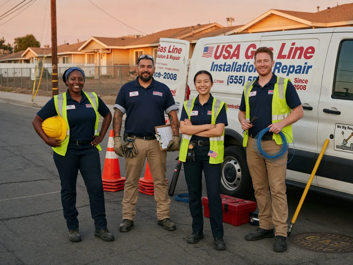 Gas Line Installation company in Detroit, TX